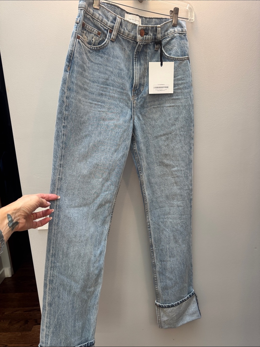 Reformation, The Collection, Banyan, High Rise Straight Leg Jeans - Picture 2 of 9